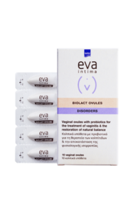 EVA INTIMA BIOLACT OVULES – Vagitorije sa probioticima za liječenje vaginitisa i uspostavljanje normalne vaginalne ravnoteže