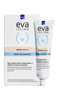 EVA INTIMA MOIST GEL pH 5.5 – Vaginalni gel za hidrataciju i ublažavanje simptoma suvoće